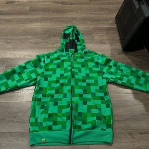 Minecraft Kids Zip Up